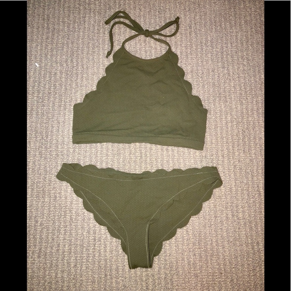 MarySia Swim Army Green Bikinni
